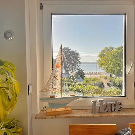 3sz Penthaus Luna Am Sandstrand Mit Meerblick & Balkon Apartment
